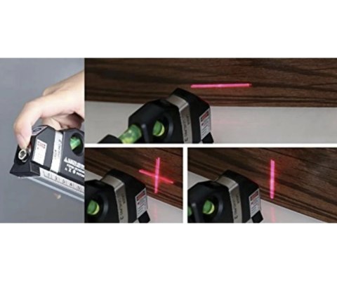 POZIOMICA LASEROWA + MIARA ZWIJANA BIGSTREN-21747 BIGSTREN