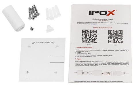 PX-TIP4028IR5DLAI/W - kamera IP 4Mpx