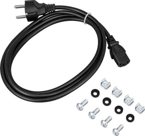 Zestaw buforowy do 8 kamer IP w obudowie RACK BCS POWER BCS-UPS/IP8Gb/E-S/RACK5U