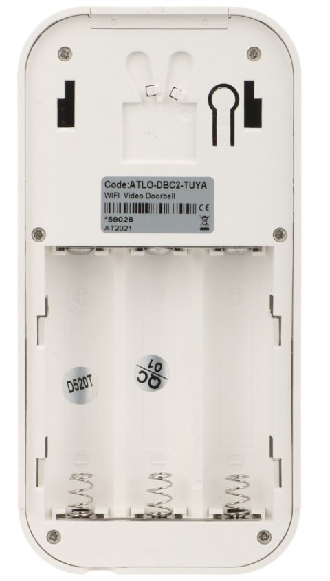 DZWONEK BEZPRZEWODOWY Z KAMERĄ ATLO-DBC2-TUYA Wi-Fi, Tuya Smart