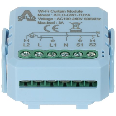 INTELIGENTNY STEROWNIK ROLET ATLO-CW1-TUYA Wi-Fi, Tuya Smart