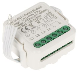 POCZWÓRNY INTELIGENTNY STEROWNIK OŚWIETLENIA LED ATLO-SW4-TUYA Wi-Fi, Tuya Smart