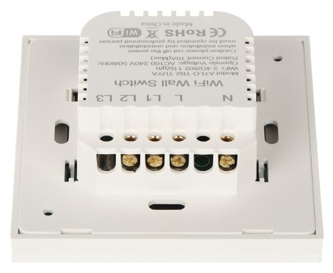 PODWÓJNY INTELIGENTNY DOTYKOWY PRZEŁĄCZNIK ŚWIATŁA ATLO-TB2-TUYA Wi-Fi, Tuya Smart