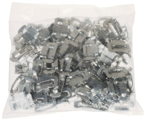 KLAMRA DO TAŚMY STALOWEJ TS-SP-Y*P100 100 SZT.