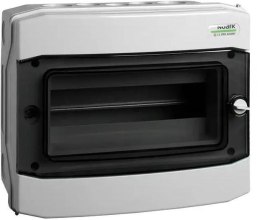 PLASTIKOWA OBUDOWA INSTALACYJNA Natynkowa IP65 1X12 modułów. PHS 12T NOARK 101494