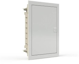 PLASTIKOWA OBUDOWA INSTALACYJNA Z DRZWIAMI METALOWYMI, PODTYNK., IP40, 2 RZĘDY, 24 MODUŁY Noark PMF