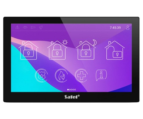 KLAWIATURA GRAFICZNA DO CENTRALI ALARMOWEJ INT-TSH210-B SATEL