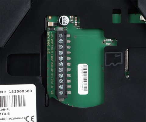 KLAWIATURA GRAFICZNA DO CENTRALI ALARMOWEJ INT-TSH210-B SATEL