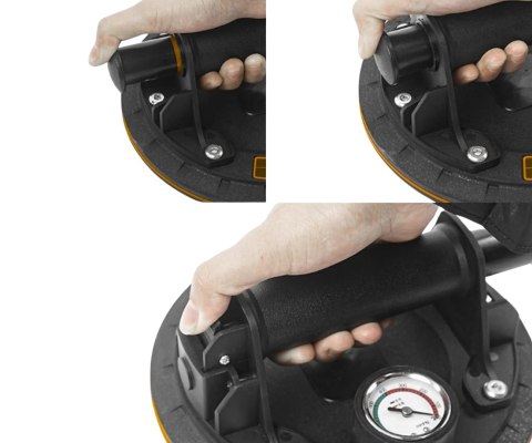 PRZYSSAWKA PRÓŻNIOWA Z POMPKĄ I MANOMETREM BIGSTREN-22479 BIGSTREN