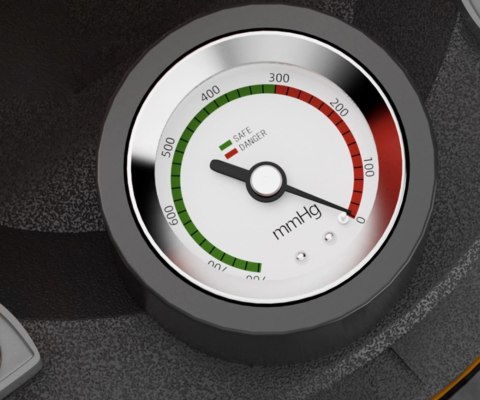 PRZYSSAWKA PRÓŻNIOWA Z POMPKĄ I MANOMETREM BIGSTREN-22479 BIGSTREN