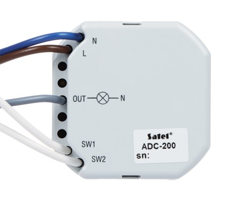 INTELIGENTNY ŚCIEMNIACZ OŚWIETLENIA ADC-200 BE WAVE 230 V AC SATEL