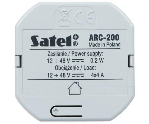 INTELIGENTNY STEROWNIK OŚWIETLENIA LED ARC-200 BE WAVE 12 ... 48 V DC SATEL