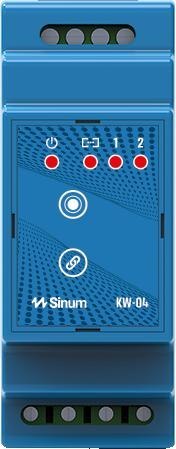 Moduł karta wejść/wyjść na szynę DIN KW-04 Tech sterowniki