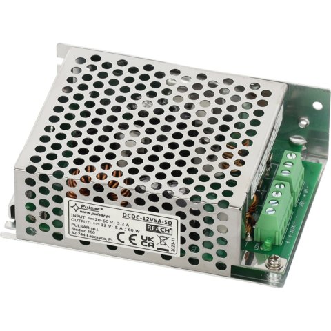 PRZETWORNICA ZASILANIA DCDC-12V5A-SD PULSAR