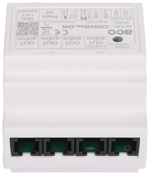 ROZDZIELACZ AKTYWNY VIDEO CDNVRAU-DIN ACO