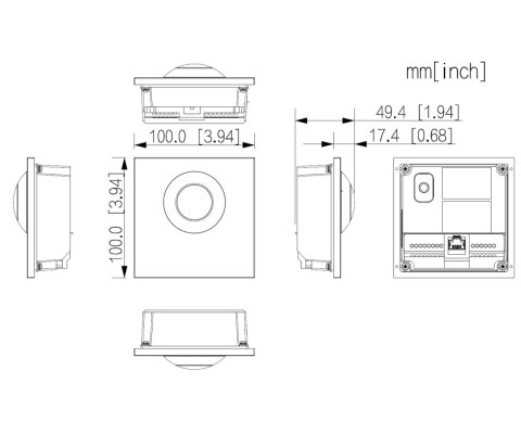 WIDEODOMOFON VTO4202FB-P-S3 DAHUA
