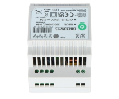 ZASILACZ IMPULSOWY DIN30W15 POS