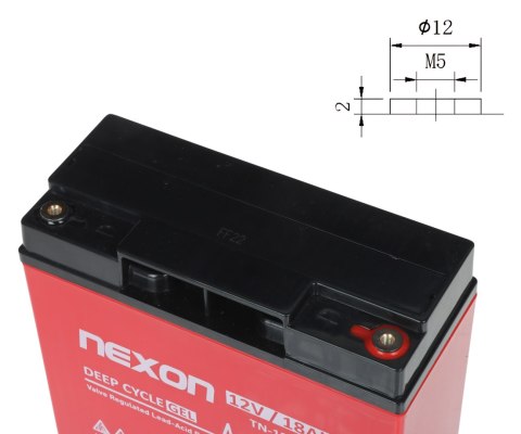 AKUMULATOR ŻELOWY 12V/18AH-NEXON NEXON