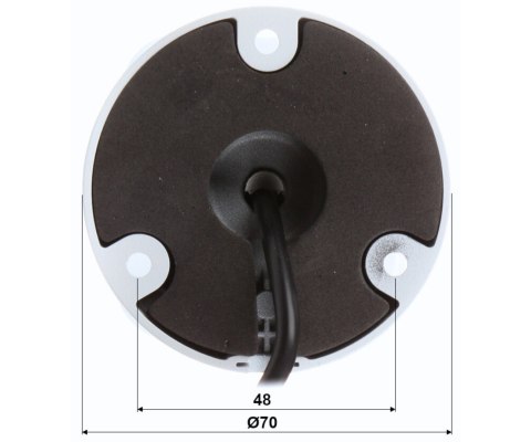 KAMERA AHD, HD-CVI, HD-TVI, CVBS HAC-HFW1239TLM-A-LED-0280B-S3 Full-Color - 1080p 2.8 mm DAHUA