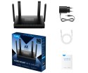 ROUTER WR3000 Wi-Fi 6 2.4 GHz, 5 GHz 574 Mb/s + 2402 Mb/s CUDY