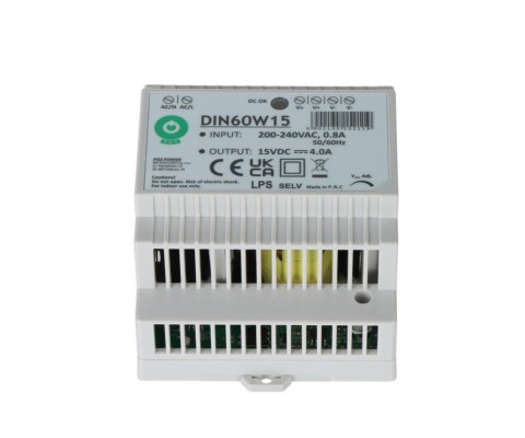 ZASILACZ IMPULSOWY DIN60W15 POS