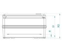 OBUDOWA HERMETYCZNA INDUSTRIAL/252X352X142/SR1/EPN 252 x 352 x 142 mm Elektro-Plast Nasielsk