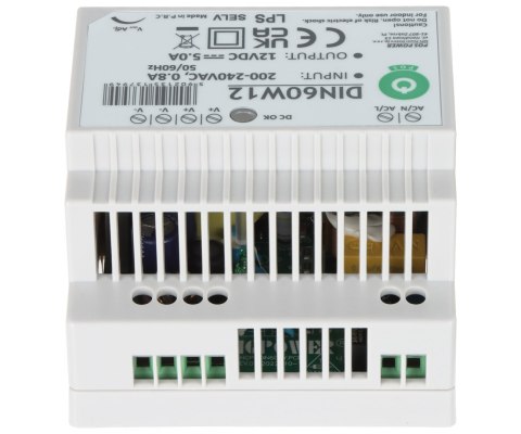 ZASILACZ IMPULSOWY DIN60W12 POS