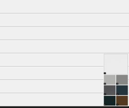 Brama garażowa Renomatic/Hormann 5000x2125mm (z napędem i szyną) - przetłoczenia M Planar