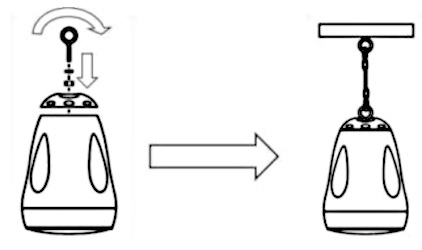 HQM-SKC3015B - głośnik kulowy 30W