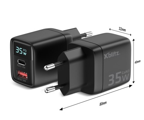 ŁADOWARKA SIECIOWA USB XB-XC1 GaN3 Xblitz