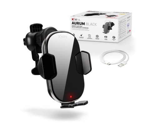 UCHWYT SAMOCHODOWY DO URZĄDZEŃ MOBILNYCH AB-AURUM-BLACK ZACISKOWY Xblitz