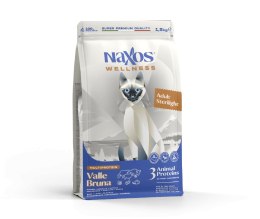 NAXOS CAT STERILIZED - wołowina, bawół i jagnięcina - karma dla kotów sterylizowanych 1,5 kg