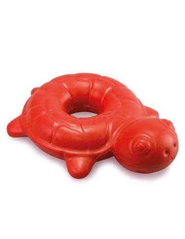 [W] ARQUIVET Pływający żółw z piszczałką dla psów - 18 cm zabawka TPR