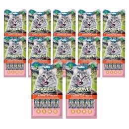 [Zestaw] ARQUIVET Kremowa przekąska z kurczakiem i krabem 12 x 5X14 g