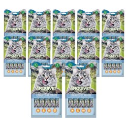 [Zestaw] ARQUIVET Kremowa przekąska z tuńczykiem i dorszem 12 x 5X14 g