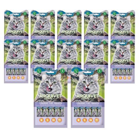 [Zestaw] ARQUIVET Kremowa przekąska z tuńczykiem i krabem 12 x 5X14 g