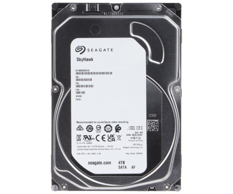 DYSK DO REJESTRATORA HDD-ST4000VX015 4TB 24/7 SkyHawk SEAGATE