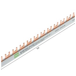 SZYNA ŁĄCZENIOWA ZASILAJĄCA GRZEBIENIOWA ESPL-1M/EPN 10 mm² 415 V AC Elektro-Plast Nasielsk