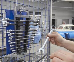 ZESTAW KLUCZY PŁASKICH Z GRZECHOTKĄ OCZKOWĄ WH-WRENCH/44665 WIHA