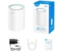 DOMOWY SYSTEM WI-FI MESH M1300(1-PACK) 2.4 GHz, 5 GHz, 300 Mb/s + 867 Mb/s CUDY
