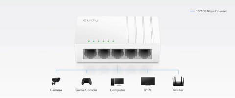 SWITCH FS105D 5-PORTOWY CUDY