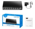 SWITCH FS108 8-PORTOWY CUDY