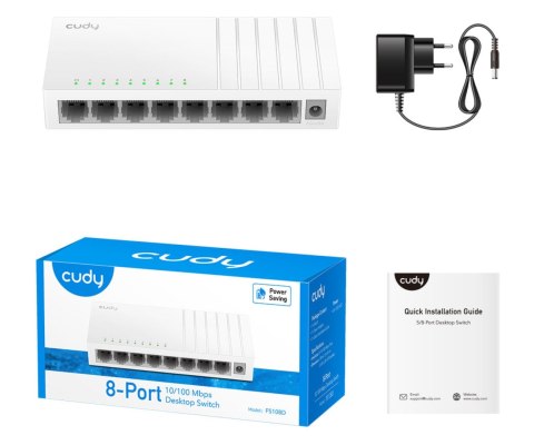 SWITCH FS108D 8-PORTOWY CUDY