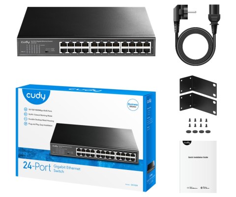 SWITCH GS1024 24-PORTOWY CUDY