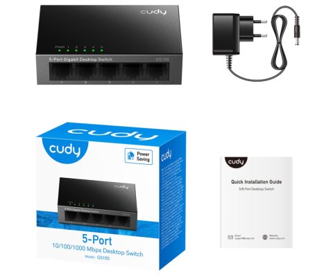 SWITCH GS105 5-PORTOWY CUDY