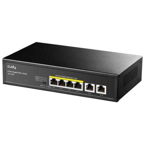SWITCH POE GS1006P 4-PORTOWY CUDY