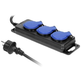 LISTWA ZASILAJĄCA WARSZTATOWA OR-AE-13158/5M (3 GNIAZDA) 5.0 m ORNO