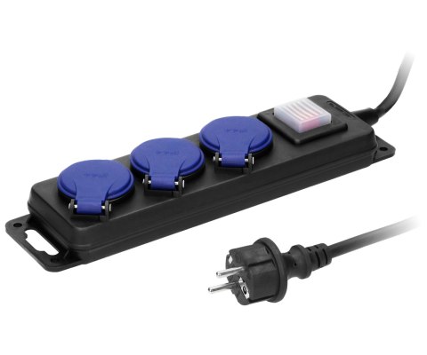 LISTWA ZASILAJĄCA WARSZTATOWA OR-AE-13296/3M (3 GNIAZDA) 3.0 m ORNO