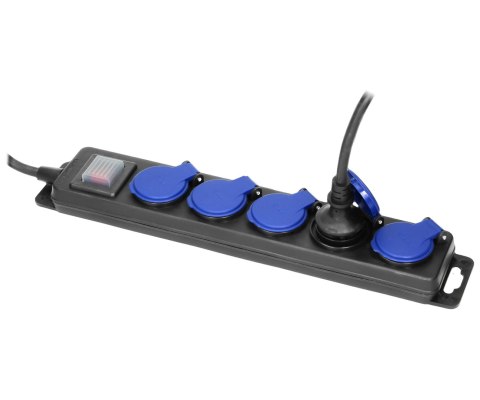 LISTWA ZASILAJĄCA WARSZTATOWA OR-AE-13298/3M (5 GNIAZD) 3.0 m ORNO