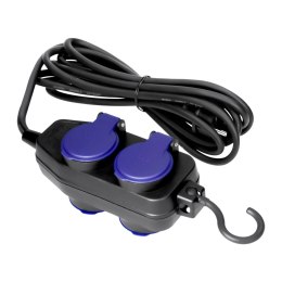 LISTWA ZASILAJĄCA WARSZTATOWA OR-AE-13299/5M (4 GNIAZDA) 5.0 m ORNO